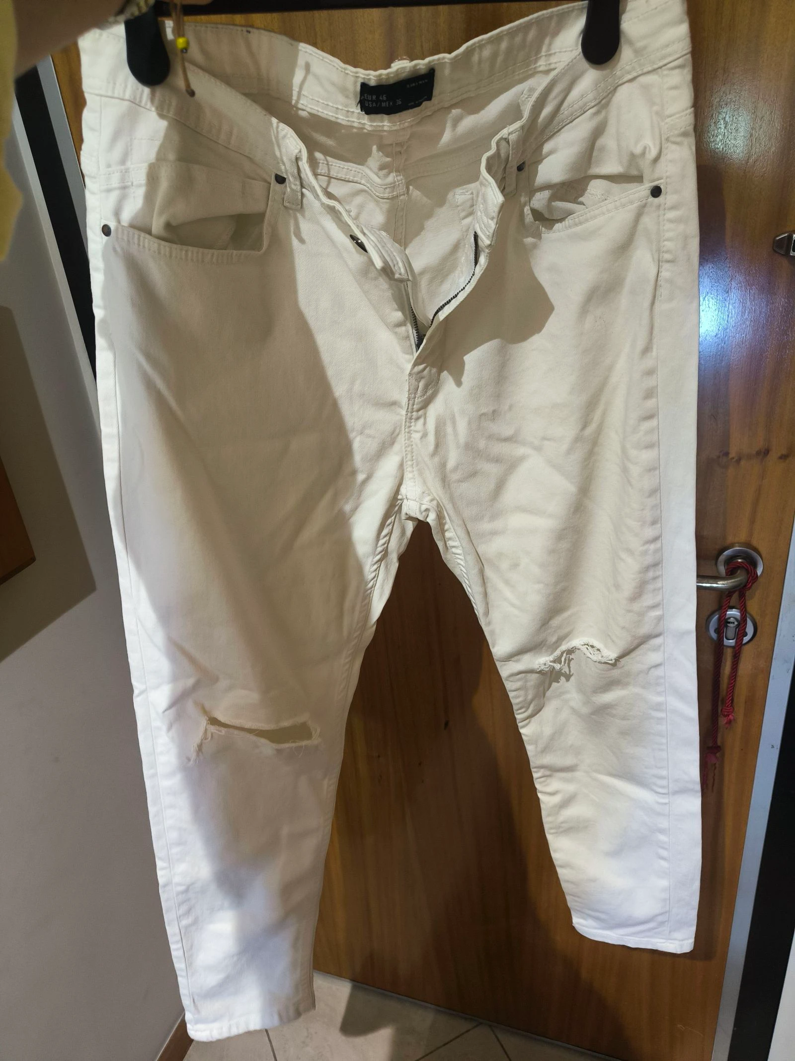 Jeans Zara 46 skinny fit homem 